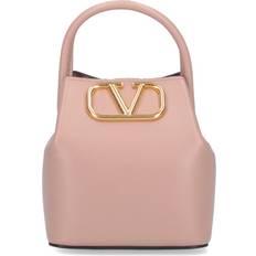 Valentino Garavani Beige Mini VLogo Bag GF9 Rose Cannelle UNI