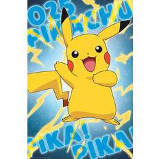 ABYstyle Eye POKEMON metalleffekt affisch Pikachu väggdekoration Poster
