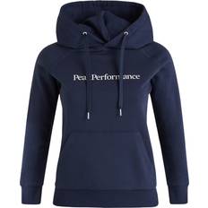 Peak Performance S Sweatere Peak Performance Ground Hoodie Women - Blue Shadow