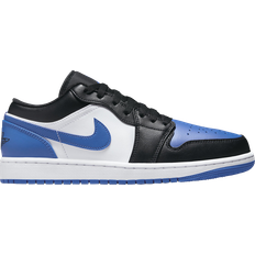 39 - Herre - Multifarvet Sko Nike Air Jordan 1 Low M - White/Black/Royal Blue