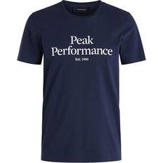 Peak Performance XXL T-shirts & Toppe Peak Performance Original logo t-shirt Navy Levering 1-2 hverdage