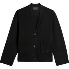 36 - 3XL - Dame Trøjer Axel Arigato Memory Relaxed Cardigan - Black