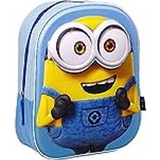 MINIONS Cerdà Unisex Kinder Schulrucksack Rucksack, Blau