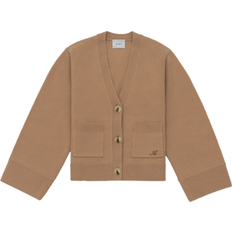 36 - 3XL - Dame Trøjer Axel Arigato Memory Relaxed Cardigan - Camel Beige