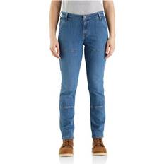 Carhartt 10 - Dame Jeans Carhartt Women's Rugged Flex Relaxed Fit Double-Front Jean, Linden