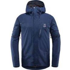 Herre - L - Skiløb Tøj Haglöfs Astral GTX Jacket - Tarn Blue