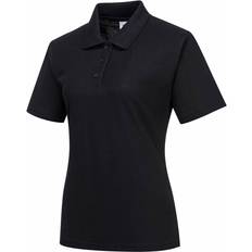 8 - Skjortekrave T-shirts Portwest B209 Naples Polo Shirt Women's - Black