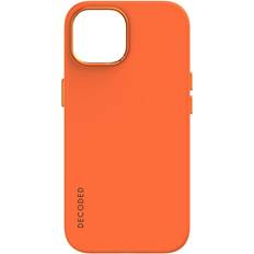 Apple iPhone 15 Pro Max - Orange - Silikone Mobilcovers Decoded AntiMicrobial Silicone Back Case for iPhone 15 Pro Max