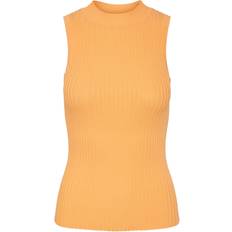 Y.A.S M - Nylon Overdele Y.A.S strik tank top YASTANKI Mock Orange