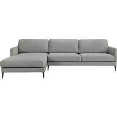 Artwood Tekstil Møbler Artwood Andorra Grey Sofa 300cm 3 personers