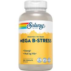 Ashwagandha - Flydende Vitaminer & Kosttilskud Solaray Mega B-Stress 250 stk