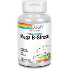 Ingefær Vitaminer & Kosttilskud Solaray Mega B-Stress 120 stk