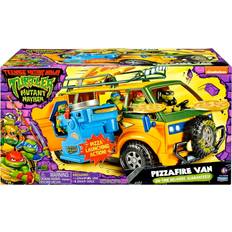 Playmates Toys Ninjaer Legetøjsbil Playmates Toys Teenage Mutant Ninja Turtles Mutant Mayhem Pizza Fire Van