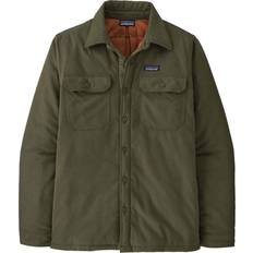 Patagonia Herre Skjorter Patagonia M's Insulated MW Fjord Flannel Shirt - Basin Green