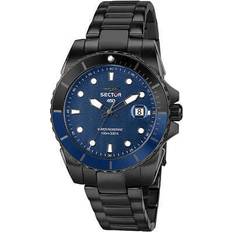 Sector wristwatch 450 r3253276001 black blue sub 100mt