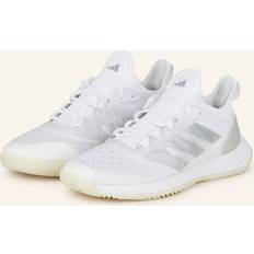 5,5 - Dame - Padel Ketchersportsko adidas Adizero Ubersonic 4.1 Tennis sko Cloud White Silver Metallic Grey One