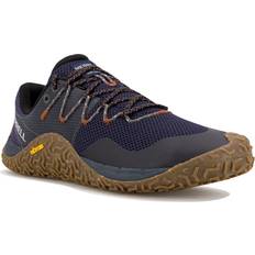 Merrell 9,5 - Herre Løbesko Merrell Trail Glove Dark Blue Shoes AW23, EUR