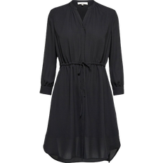 Selected 40 - Sort Kjoler Selected Femme Damina 7/8 Dress - Black