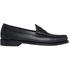 Bass Weejuns Herre Sko Bass Weejuns Larson Soft Penny Loafer - Black Leather