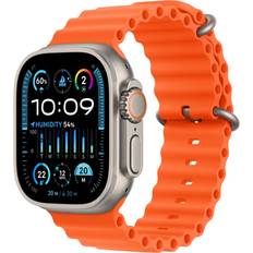 Apple EKG (Elektrokardiografi) Smartwatches Apple Watch Ultra 2 Titanium Case with Ocean Band