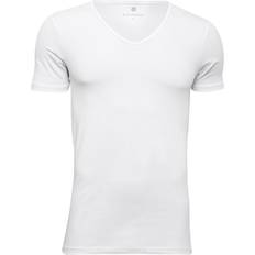Herre - Viskose T-shirts JBS of Denmark V Neck T-shirt - White