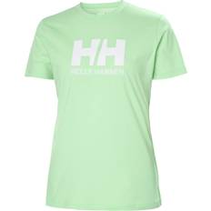 Helly Hansen Grøn T-shirts & Toppe Helly Hansen Logo T-shirt Green Woman