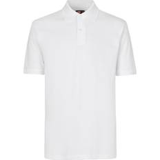 Bomuld - Slids Polotrøjer ID Yes Polo Shirt - White