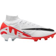 13 - 45 - Hvid Fodboldstøvler Nike Mercurial Superfly 9 Elite FG M - Bright Crimson/Black/White