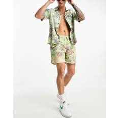 Polo Ralph Lauren Dame - Viskose Overdele Polo Ralph Lauren Men's Print Vacation Shirt Hawaiian Beach Bazaar