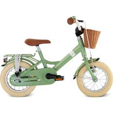 18" - Bagagebærere - Børn Cykler Puky Youke 12 - Classic Retro Green Børnecykel