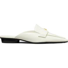 Tory Burch Gummi Loafers Tory Burch Pointed Backless - Pearl