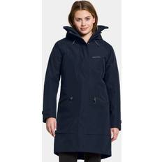 48 - Dame - Trykknapper Jakker Didriksons Ilma Parka Women Dark Night Blue-999