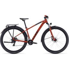 Lygter - Unisex Mountainbikes Cube Aim Allroad 26" 2023 Brickred And Black Unisex