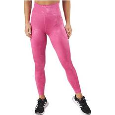 Adidas Pink Tights Adidas DailyRun Embossed Camo 7/8 Leggings Prefuc, Female, Tøj, Tights, Løb, Lyserød