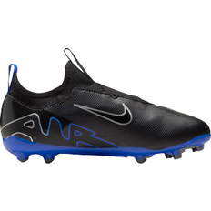 Græsstøvler (FG) Fodboldstøvler Nike Jr Zoom Mercurial Vapor 15 Academy MG - Black/Hyper Royal/Chrome