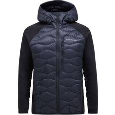 Herre - Polyamid - Slim Jakker Peak Performance Men's Helium Down Hybrid Jacket - Black