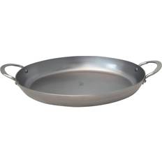 De Buyer Støbejern Grillpander De Buyer Mineral B Element Oval Roasting Pan