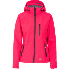 16 - Pink Overtøj Trespass Women's Softshell Bela II Jacket - Raspberry