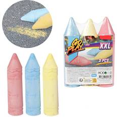 Toi Toys Sidewalk Chalk XXL Color 3pcs