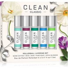 Clean Classic Layering Rollerball Gift Set 5x5ml