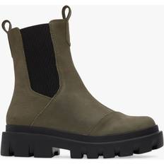 Toms 6,5 Chelsea boots Toms Rowan Leather Chelsea Boots Olive