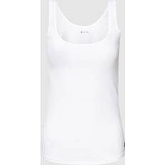 Polo Ralph Lauren Dame - Hvid T-shirts & Toppe Polo Ralph Lauren Cotton Slub Undershirt Women - White/Cloud