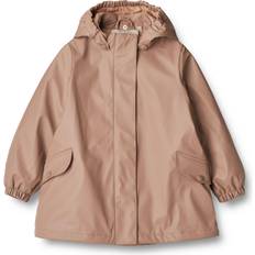 98 - Pink Regnjakker Wheat Children's Rika Thermal Rain Jacket - Lavender Rose