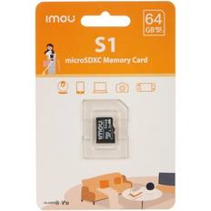 IMOU Micro sd card 64gb class 10, v10 mobile phone microsdxc memory
