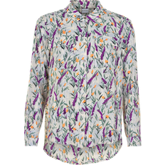 Dame - Multifarvet - S Skjorter IN FRONT Majsa Casual Skjorte, Farve: Multicolor, Størrelse: XL, Dame