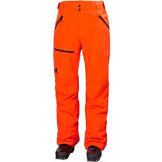 Dame - Orange - Outdoor bukser Helly Hansen Men's Sogn Cargo Ski Pants - Neon Orange