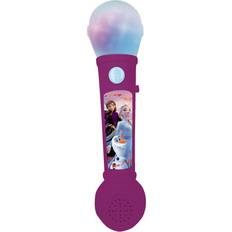 Lexibook Plastlegetøj Legetøjsmikrofoner Lexibook Disney Ice Queen-mikrofon med lys- og lydeffekter