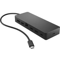 HP Sort Computertilbehør HP Universal USB-C Multiport Hub