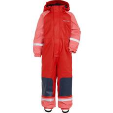Didriksons Piger Regndragter Didriksons Kid's Colorado Galon Coverall - Peach Rose (504341-509)