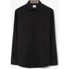 Burberry Overdele Burberry Embroidered EKD Stretch Cotton Shirt